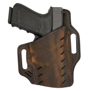 Versacarry G1BRN Guardian OWB Size 1 Distressed Brown Leather Belt Slide Fits Beretta Px4 Storm Right Hand