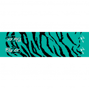 Bohning Arrow Wraps Teal Tiger 7 in Standard 13 pk 501041TT