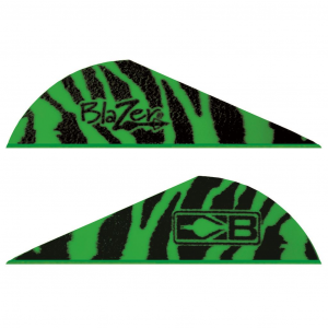 Bohning Blazer Vanes Green Tiger 36 pk 10831GT2