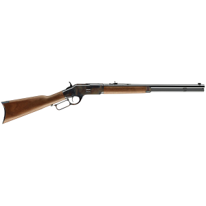 Winchester 534202140 Model 1873 Short Full Size 44-40 Win 10+1 20 in Brushed Polish Blued Steel Barrel, Color Case Hardened Steel Receiver, Grade III/IV Walnut Straight Grip Wood Stock, Rifle