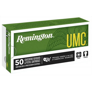 REMINGTON Ammunition 23694 Umc 40 S&w 180 Gr Jacket Hollow Point 50 Per Box/ 10 Case