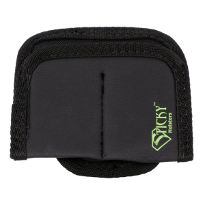 Sticky Holsters DMMP Dual Mag Pouch Double Black w/Green Logo Latex Free Synthetic Rubber
