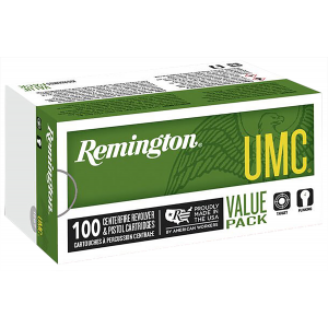 REMINGTON Ammunition 23765 Umc Value Pack 9mm Luger 115 Gr Full Metal Jacket 100 Per Box/ 6 Case