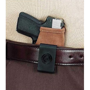 Galco STO224 Stow-N-Go Natural Suede Inside The Pants Holster For Glock Model 17/22/31