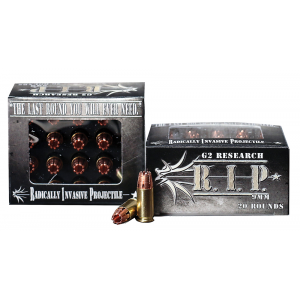 G2 Research G00000 R.i.p 9mm Luger 92 Gr Fracturing Hollow Point 20 Per Box/ 25 Cs
