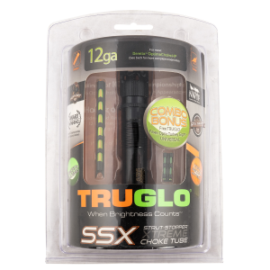 TruGlo TGTG154AXC StrutStopper Xtreme Combo Beretta Optima HP 12 Gauge Ported Choket Dual Color Fiber Optic/Gobble Dot Universal Sight - Truglo