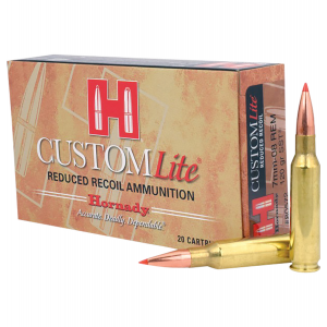 HORNADY 80572 Custom Lite 7mm-08 Rem 120 Gr Super Shock Tip 20 Per Box/ 10 Cs