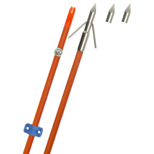 Fin Finder Raider Pro Bowfishing Arrow Orange w/Riptide Point 60850
