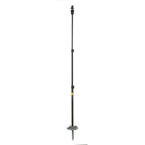 Hawk HWK3842 Camera Stakeout System 22 in-51 in High Black Metal