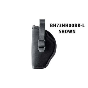Blackhawk 73NH01BKL Hip Hip Holster Left Hand Black 3-4 in Med Auto Nylon