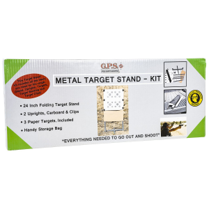 Birchwood Casey 2395MTSKIT Metal Target Stand Target Kit Gray Steel