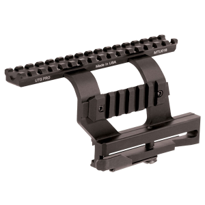 UTG Pro MTU016 Quick-Detachable AK Side Mount Black - Leapers
