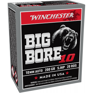 chester X10MMBB Big Bore 10mm Auto 200 Gr Semi Jacketed Hollow Point 20 Per Box/ 10 Case Ammo