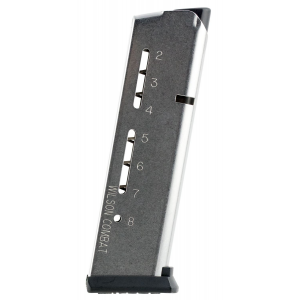 Wilson Combat 500 1911 8rd 45 ACP Fits Wilson Combat 1911 Elite Tactical Stainless Steel