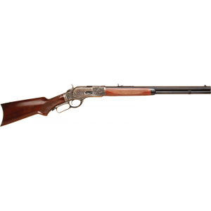 Cimarron 1873 Deluxe .44-40 20 in Oct. Cc/Blued Pistol Grip - Cimarron Firearms