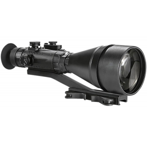 AGM Global Vision 15WP6623484111 Wolverine Pro-6 3AW1 Night Vision Rifle Scope Matte Black 6x100mm Gen 3 Auto-Gated White Phosphor Level 1 Illuminated Red Chevron w/Ballistic Drop Reticle