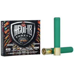 HEVI-SHOT Hs1009 Hevi-18 Tss Turkey 410gauge 3 In 13/16oz Tungsten 9shot 5 Per Box/10 Case, Shotgun Shells