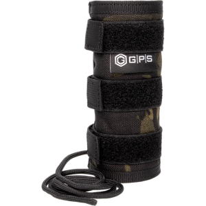 GPS Bags GPST8006MC Tactical Suppressor Cover 22 LR 1000D Nylon Multi-Cam