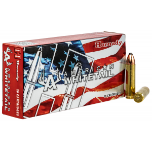 HORNADY 82242 American Whitetail 450 Bushmaster 245 Gr Interlock 20 Per Box/ 10 Cs