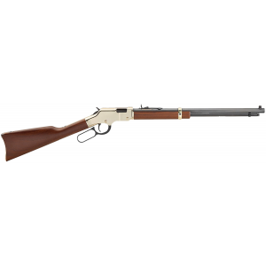 HENRY H004md4 Golden Boy Deluxe Engraved 4th Edition 22 Wmr 12+1 20.50 In Blued Octagon Barrel, Engraved Brasslite Rec, American Walnut Stock, Ad. Buckhorn Sights