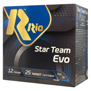 Rio Ammunition ST32LR75 Star Team EVO Target Load 10 2.75 in 1 1/8 oz 8 Shot 7.5 Per Box/10 Cs - Rio