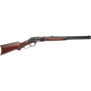 Taylors & Company 550181 1873 Taylor's Trapper Lever Action 357 Mag Caliber with 10+1 Capacity, 18 Blued Octagon Barrel, Color Case Hardened Metal Finish & Walnut Stock Right Hand (Full Size)