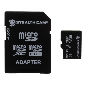 Stealth Cam STC64MICSD Micro SD Memory Card 64GB