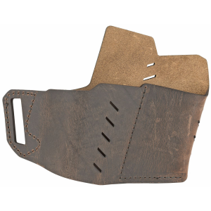 Versacarry 62101 Commander Distressed Brown Buffalo Leather OWB fits Glock Right Hand Size 1