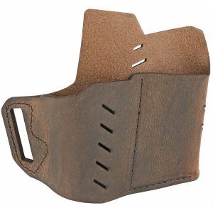 Versacarry 62102 Commander Distressed Brown Buffalo Leather OWB Sig P365 Right Hand Size 2