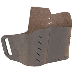 Versacarry 62103 Commander Distressed Brown Buffalo Leather OWB Sig P290 Right Hand Size 3