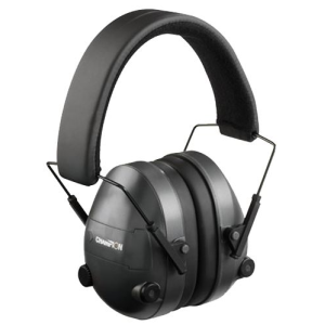 Champion Targets 40974 Electronic Muffs 25 dB Over the Head Black