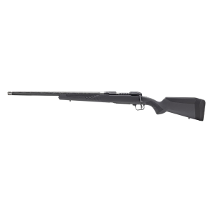 Savage Arms 57713 110 UltraLite 308 Win 4+1 22 in Carbon Fiber Wrapped Barrel, Black Melonite Rec, Gray AccuStock with AccuFit, Left Hand, Rifle
