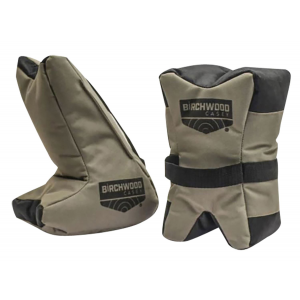 Birchwood Casey SRBCMBO Tactical Tac-Match Shooting Rest Prefilled Tan Nylon\t 2-Pieces Designed For Tactical Rifles
