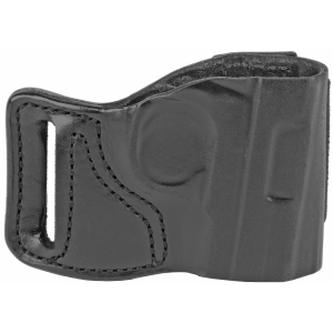 DeSantis Gunhide 115 115BA37Z0, E-GAT Slide, Belt Holster, Fits SIG P938, Right Hand, Black Leather 115BA37Z0