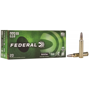 Federal BC223NT5 BallistiClean Reduced Hazard Training 223 Rem 42 gr Lead Free Frangible 20 Per Box/ 25 Cs