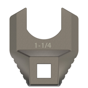 Real Avid AVMF114BNW Master -Fit Barrell Nut Wrench 1 1/4 in Titanium Titanium/Stainless Steel AR-Platform Free-Float Handle