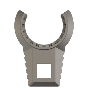 Real Avid AVMFDRBNW Master -Fit Delta Ring Barrel Nut Wrench Titanium/Stainless Steel for AR-Platform