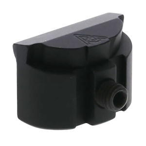 Rival Arms RARA75G221A Grip Plug Compatible w/Glock 19 Gen5t Black Anodized Aluminum - Rival Arms