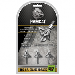 Ramcat Diamondback Deep Six 100 gr 3 pk R1006