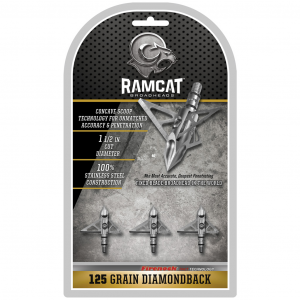 Ramcat Diamondback Broadheads 125 gr 3 pk R1007