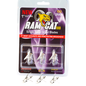 Ramcat Single Bevel Broadheads 100 gr 3pk R1005 - Ramcat