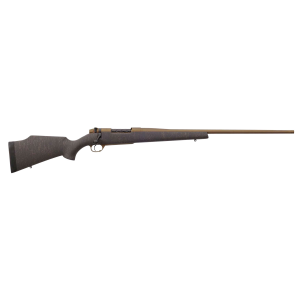 Weatherby MWB01N257WR6T Mark V Weathermark 257 Wthby Mag 3+1 26in Burnt Bronze Cerakote Burnt Bronze Webbed Matte Gel Coated Black Fixed Monte Carlo Stock Right Hand (Full Size)