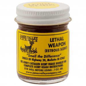 James Valley Gel Scents Lethal Weapon Buck Lure 1 oz xxx