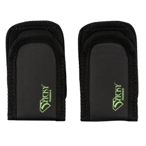 Sticky Holsters SMPX2 X2 Super Double Black w/Green Logo Latex Free Synthetic Rubber (2 Pack)