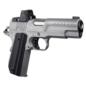 Ed Brown FX2SS FX2 45 ACP 4.25 in 7+1 Stainless Steel Slide Black G10 Grip with Trijicon RMRcc Sight