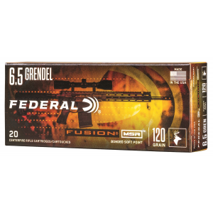 Federal Fusion Ammunition 6.5mm Grendel | F65GDLMSR1
