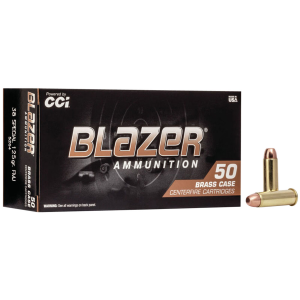 CCI 5204 Blazer Brass Handgun 38 Special 125 Gr Full Metal Jacket 50 Per Box/ 20 Cs