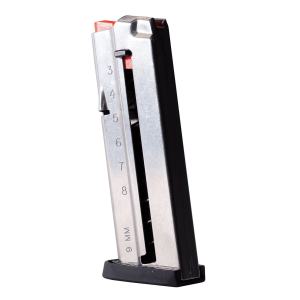 Smith & Wesson 3012704 M&P9 8rd Magazine Fits S&W M&P Shield EZ 9mm Luger Blued