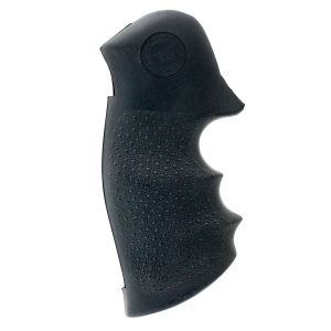 Hogue 10000 Monogrip Black Rubber with Finger Grooves for S&W K\t L Frame with Square Butt
