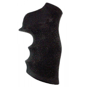 Hogue 80000 Monogrip Finger Grooves Black Rubber Fits Ruger GP100/Super Redhawk